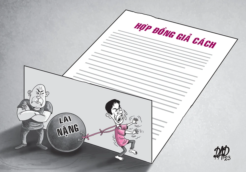 Cho vay lãi nặng núp bóng hợp đồng chuyển nhượng bất động sản có dấu hiệu gia tăng