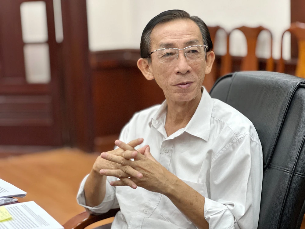 PGS-TSTrần Hoàng Ngân. Ảnh: LÊ THOA