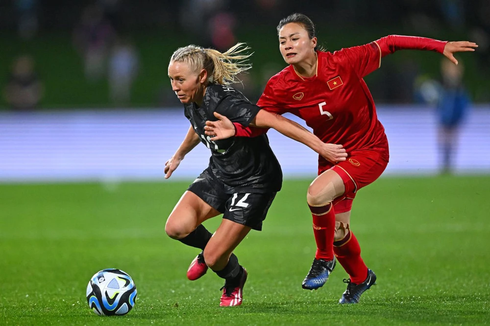 HLV Mai Đức Chung mong mỏi các học trò có bàn thắng ở World Cup 2023. Ảnh: GETTY IMAGES HLV Mai Đức Chung mong mỏi các học trò có bàn thắng ở World Cup 2023. Ảnh: GETTY IMAGES