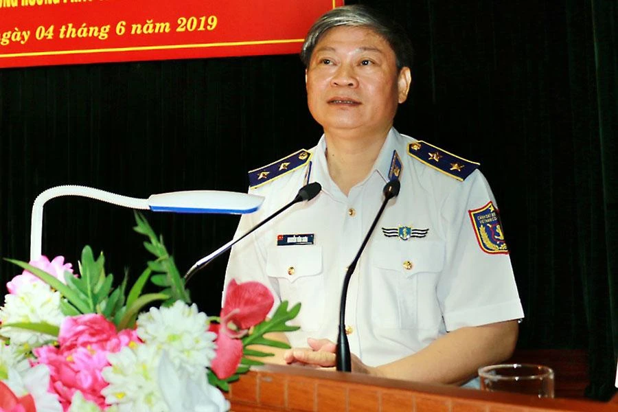 Trung tướng Nguyễn Văn Sơn, cựu tư lệnh Cảnh sát biển Việt Nam. Ảnh: CẢNH SÁT BIỂN VIỆT NAM