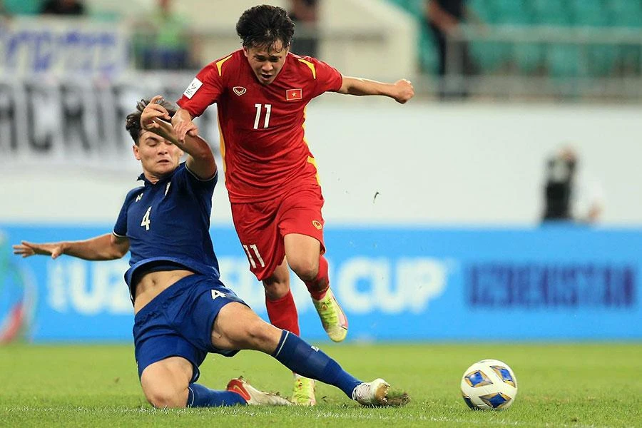 Thái Lan thất bại ở vòng chung kết U-23 châu Á nên dồn hết mục tiêu cho chiếc vé ở Asian Cup 2023. Ảnh: ANH THỎA