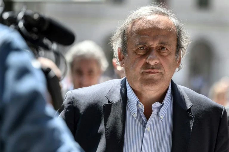 Platini tại phiên tòa. Ảnh: GETTY IMAGES Platini tại phiên tòa. Ảnh: GETTY IMAGES