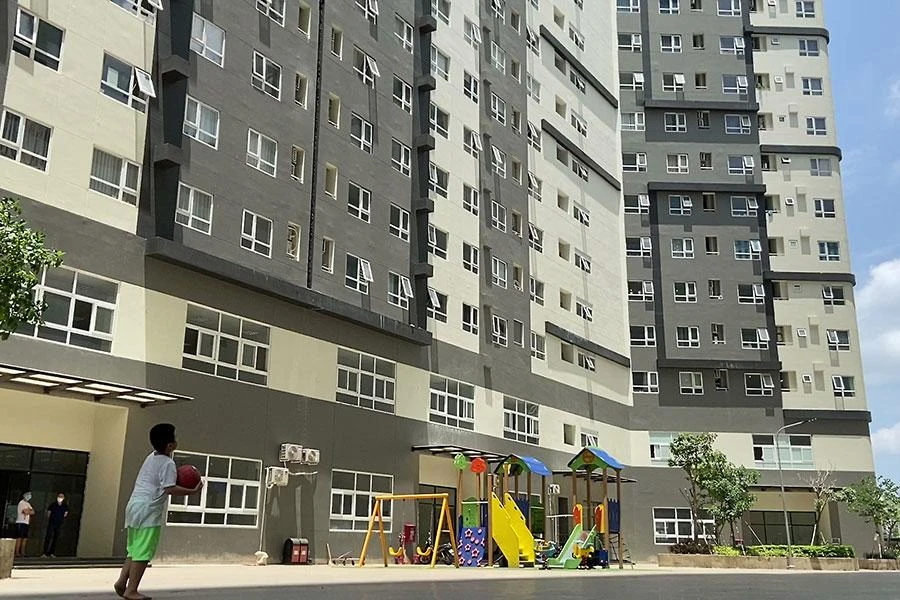 Một số dự án tiện ích cho cư dân đến nay vẫn còn đang thực hiện dang dở. Ảnh: MINH TÂM