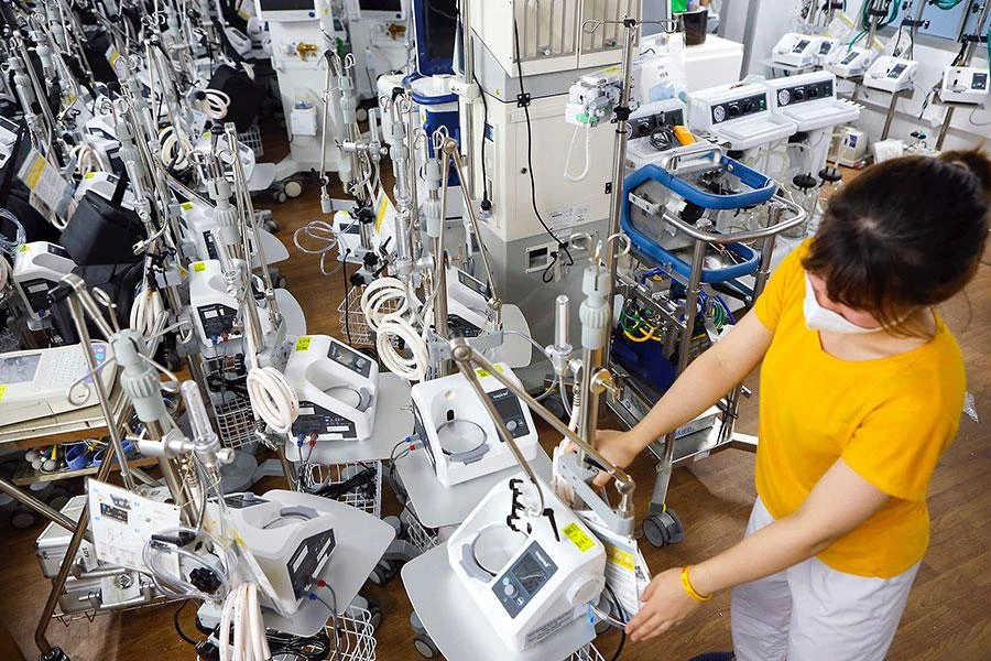 Theo kế hoạch dự kiến, đề án trung tâm mua sắm tập trung của ngành y tế sẽ được UBND TP xem xét phê duyệt trong tháng 7-2022 sau khi được Sở Nội vụ thẩm định. Ảnh: N.NHI