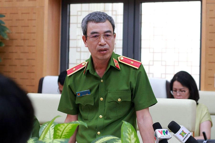 Thiếu tướng Nguyễn Văn Thành, Phó Cục trưởng Cục C03 (Bộ Công an). Ảnh: MINH TRÚC