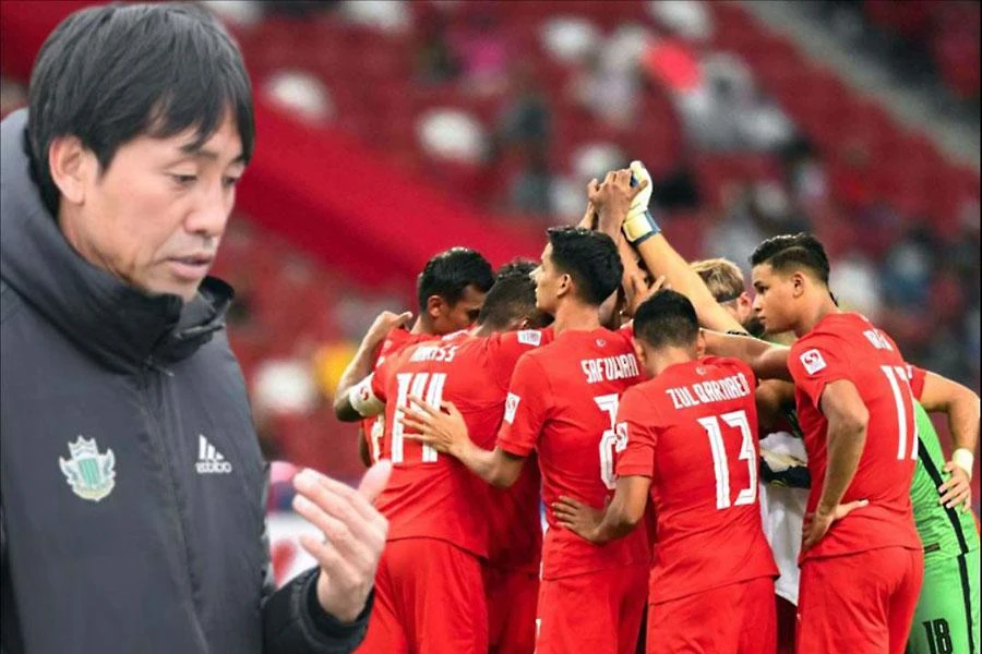 HLV người Nhật Takayuki Nishigaya khẳng định sẽ là một đội tuyển Singapore hoàn toàn khác. Ảnh: CTP