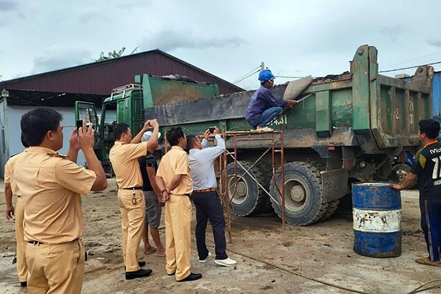 Công an tỉnh Bà Rịa-Vũng Tàu cho biết sẽ báo cáo Bộ Công an và sẽ phổ biến cho lực lượng công an tỉnh để nhận dạng. Ảnh: VÕ TÙNG - TỰ SANG