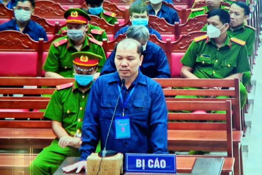 Bị cáo Lê Đình Hùng (thuyền trưởng tàu Western Sea). Ảnh: VH Bị cáo Lê Đình Hùng (thuyền trưởng tàu Western Sea). Ảnh: VH