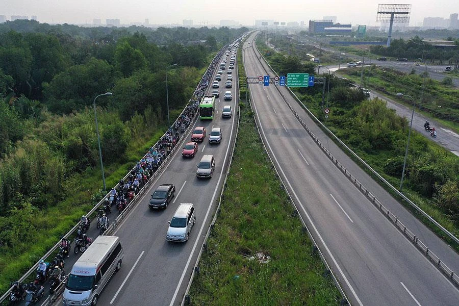 TP.HCM cần thêm 72.000 tỉ đồng cho các dự án giao thông trọng điểm. Ảnh: ĐT