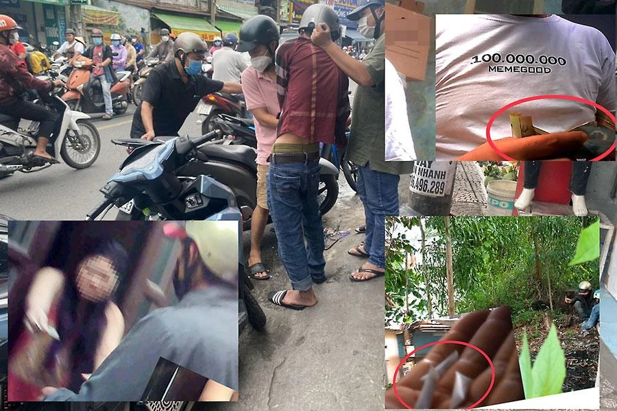Một số hình ảnh mua bán ma túy tại khu vực quận Gò Vấp, Bình Thạnh trong loạt bài điều tra. Ảnh: TÂN - YÊN