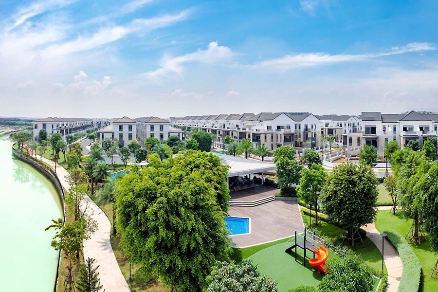 Một dự án được chủ đầu tư đề nghị hoán đổi giá trị trái phiếu đến hạn bằng bất động sản cho các trái chủ tại Đồng Nai. Ảnh: Q.HUY