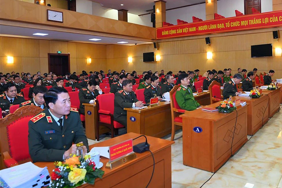 Toàn cảnh hội nghị. Ảnh: BCA