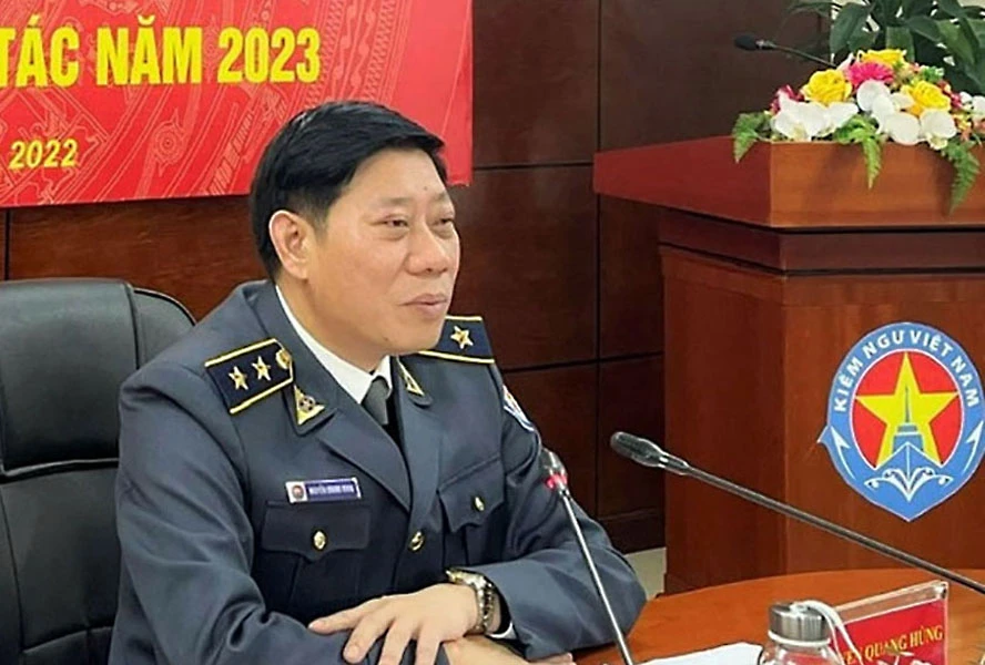 Ông Nguyễn Quang Hùng, Phó Tổng cục trưởng Tổng cục Thủy sản, Cục trưởng Cục Kiểm ngư, Bộ NN&amp;PTNT