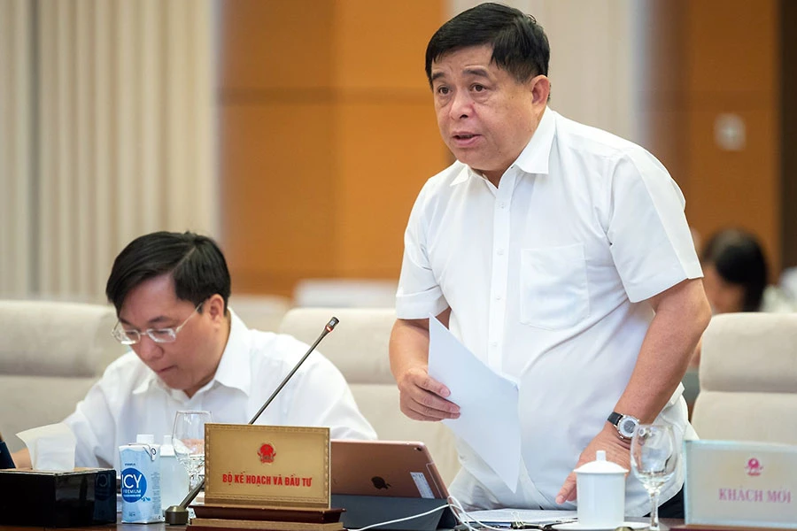 Bộ trưởng KH&amp;ĐT Nguyễn Chí Dũng: Ảnh: PHẠM THẮNG