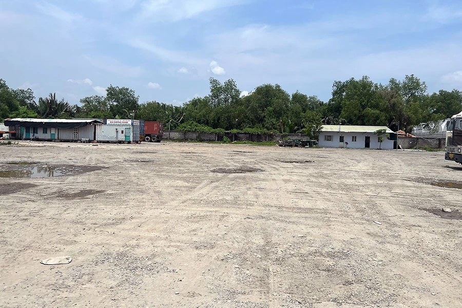 Khu đất tại Khu công nghiệp Cát Lái mà Công ty Tân Tạo thuê bị vướng pháp lý hơn 20 năm qua nên chưa được cấp sổ, chưa thể khai thác. Ảnh: HỮU ĐĂNG