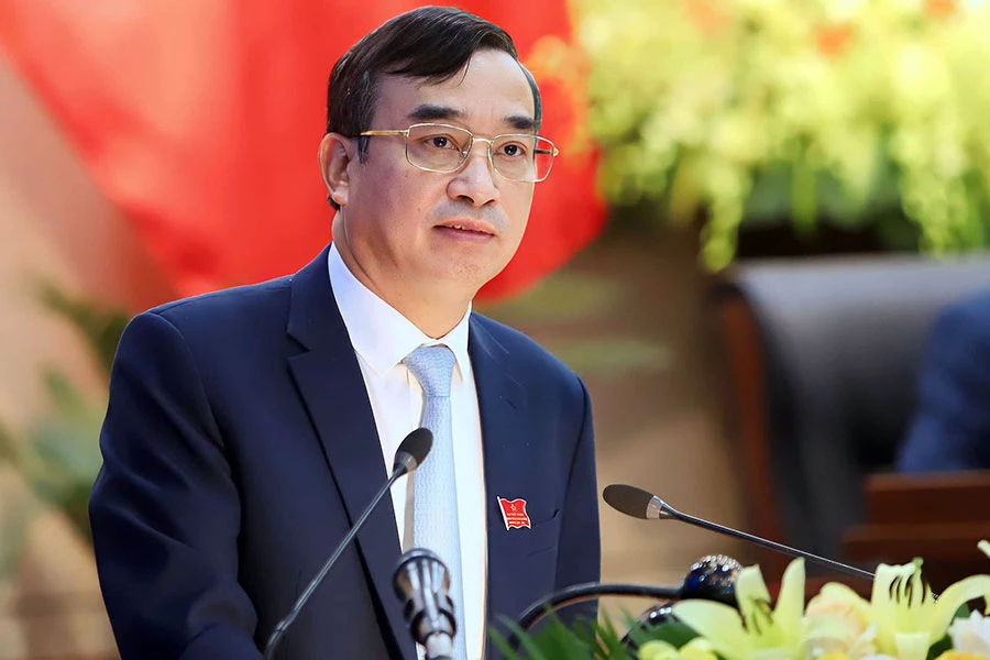Chủ tịch UBND TP Đà Nẵng Lê Trung Chinh. Ảnh: HA