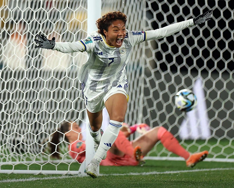 Sarina Bolden, cô gái gốc Mỹ đầy sức mạnh ghi bàn duy nhất vào lưới New Zealand sẽ tiếp tục tỏa sáng trước hàng thủ Na Uy? Ảnh: AFC