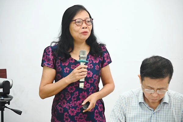 Bà Nguyễn Thị Kim Thoa, nguyên Vụ trưởng Vụ Pháp luật hình sự, hành chính – Bộ Tư pháp.