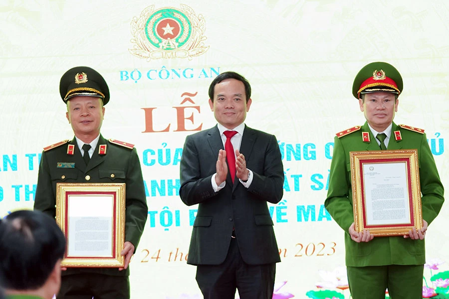 Năm 2023, công an triệt phá thành công nhiều đại án ma túy