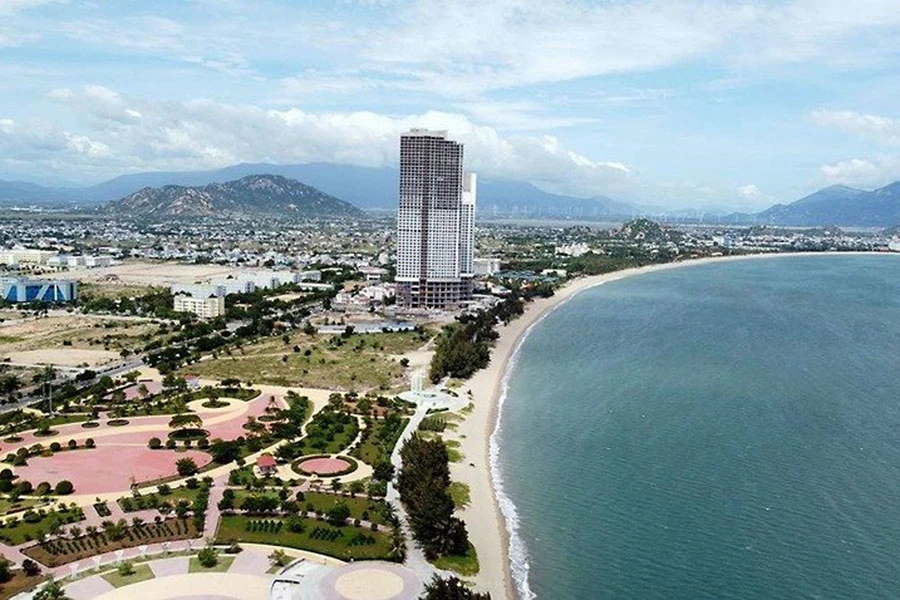 Ninh Thuận có đường bờ biển đẹp, thích hợp phát triển bất động sản nghỉ dưỡng. Ảnh: CTV
