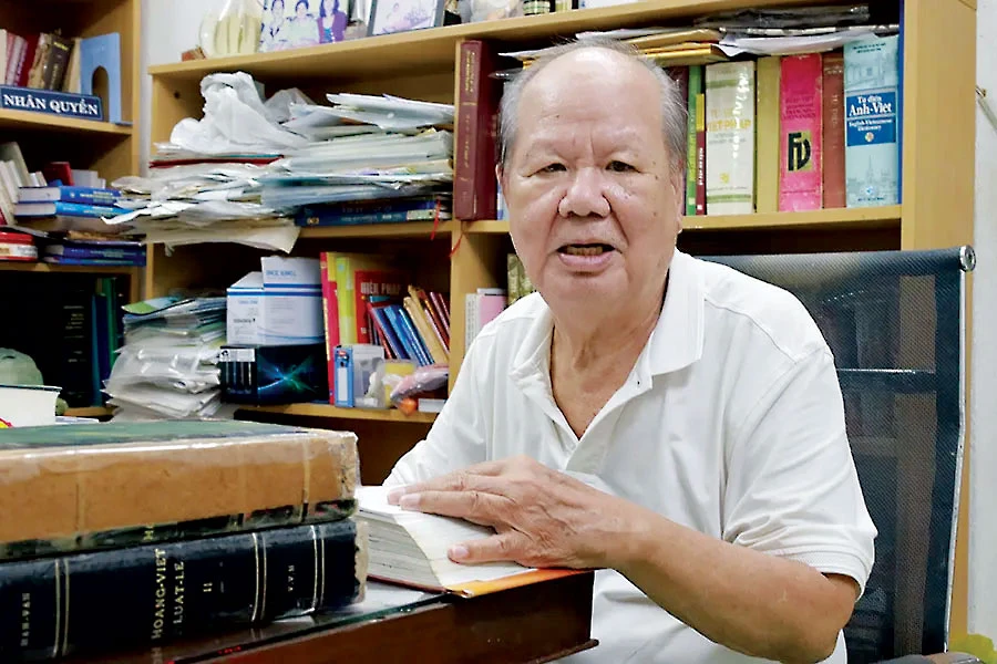 TS-LS Phan Đăng Thanh. Ảnh: DI LINH