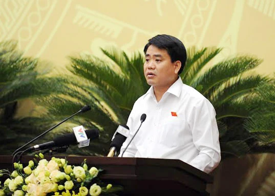 Chủ tịch UBND TP Hà Nội Nguyễn Đức Chung