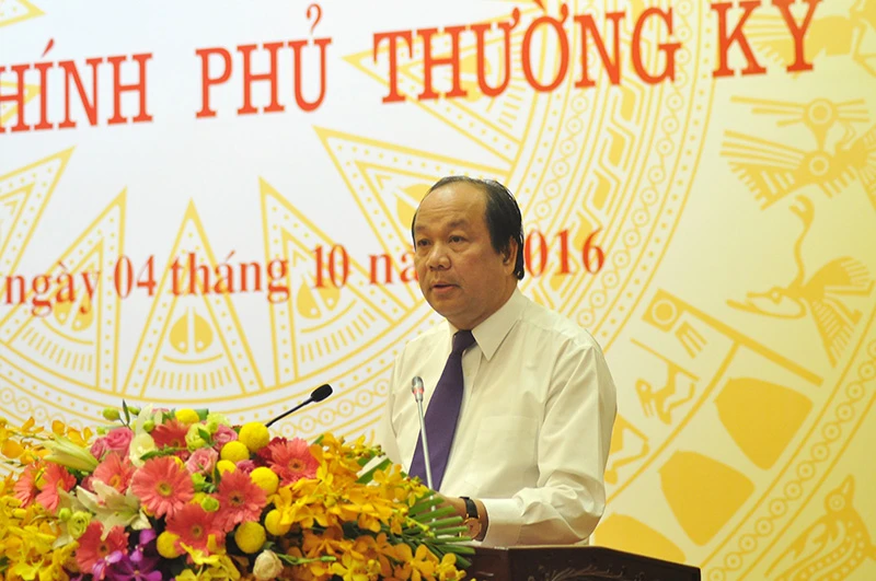 Bộ trưởng, Chủ nhiệm Văn phòng Chính phủ Mai Tiến Dũng