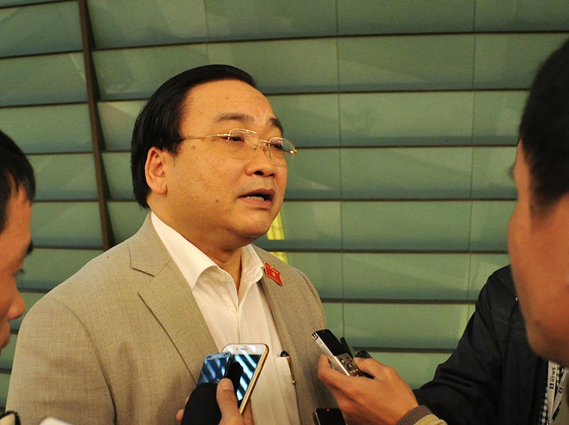 Bí thư Thành uỷ Hà Nội Hoàng Trung Hải