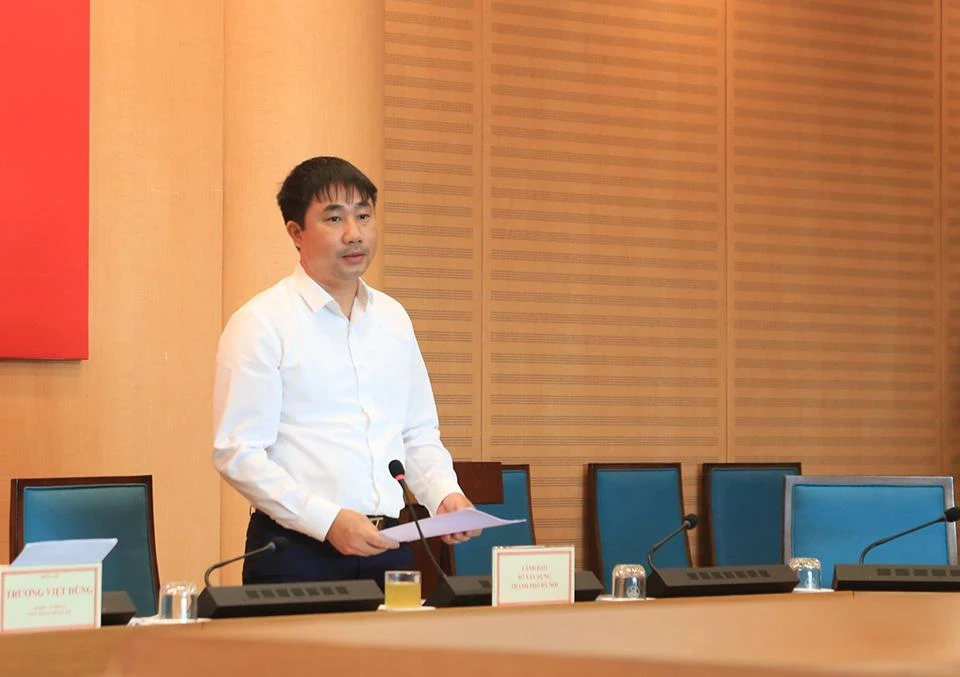 Ông Mạc Đình Minh, Phó Giám đốc Sở Xây dựng Hà Nội.