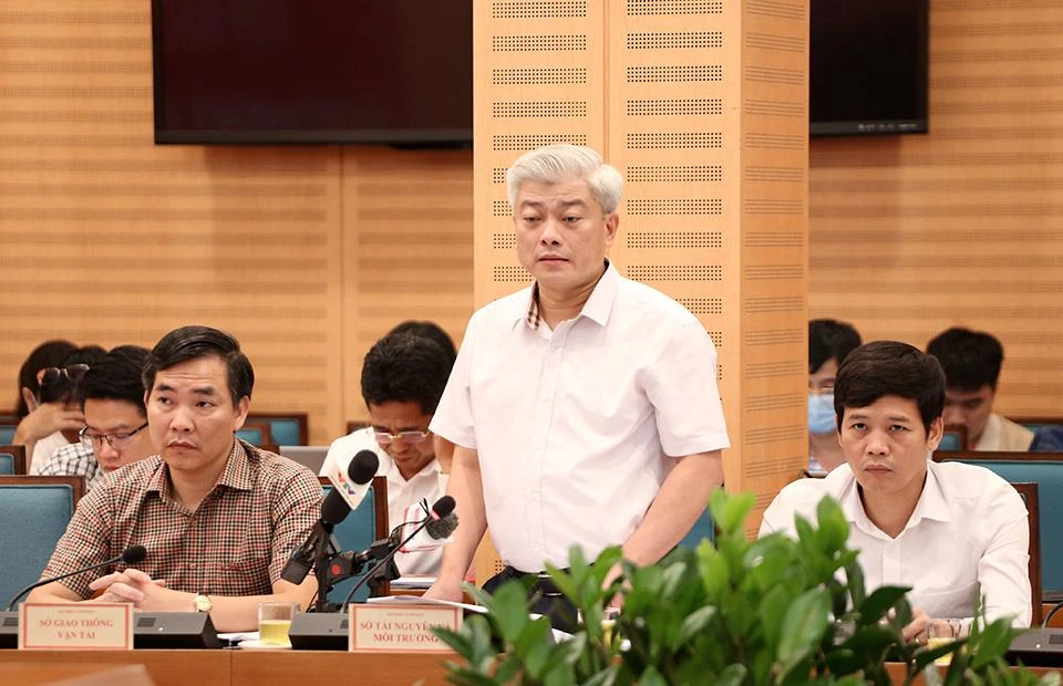 Ông Mai Trọng Thái, Phó Giám đốc Sở TN&amp;MT Hà Nội