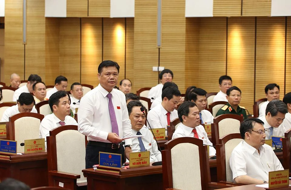 Trưởng ban Tổ chức Thành uỷ Hà Nội Vũ Đức Bảo