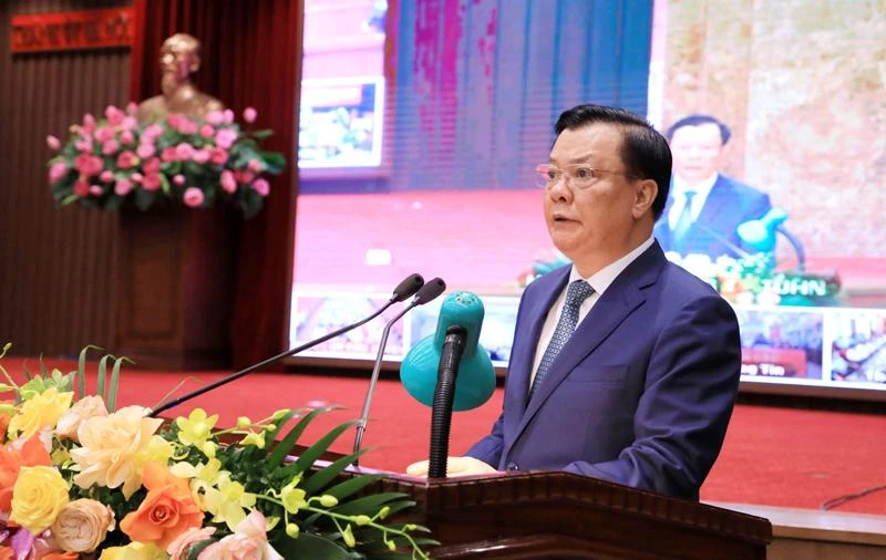 Bí thư Thành ủy Hà Nội Đinh Tiến Dũng