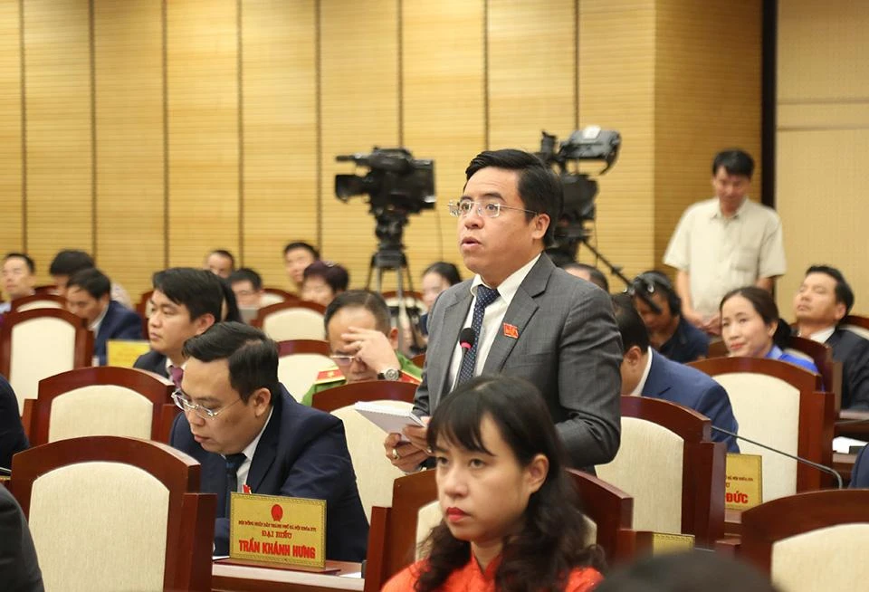 ĐB Trần Khánh Hưng (Ba Vì). Ảnh: TP