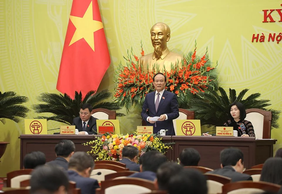 Chủ tịch HĐND TP Hà Nội Nguyễn Ngọc Tuấn