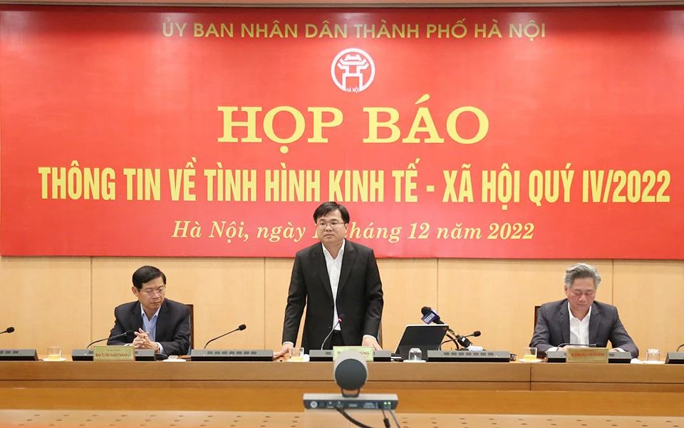 Chánh Văn phòng UBND TP Hà Nội Trương Việt Dũng. Ảnh: TRỌNG PHÚ