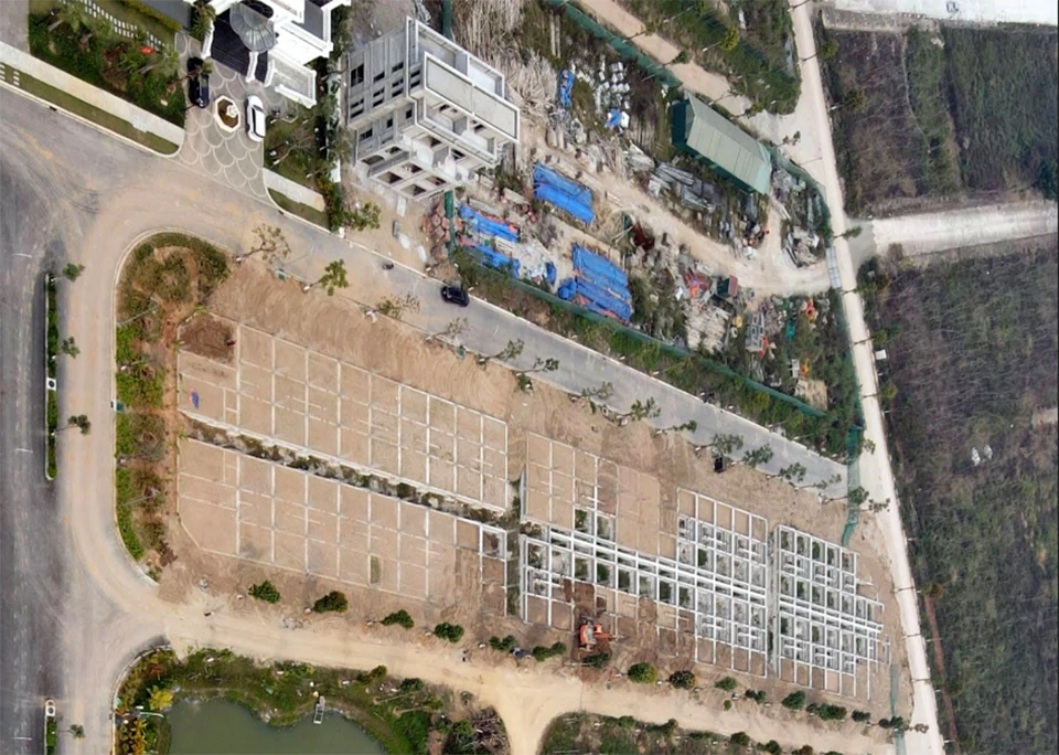 Dự án CEO - Mê Linh (Hà Nội) một trong những dự án chậm triển khai tại huyện Mê Linh đang được Hà Nội tháo gỡ vướng mắc để sớm hoàn thành. (Ảnh: TP)