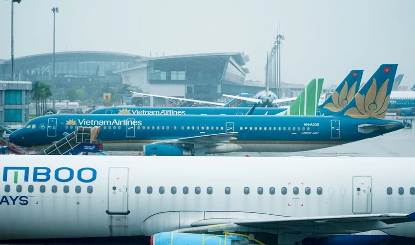 Sân bay Nội Bài, Hà Nội. Ảnh: Phi Hùng