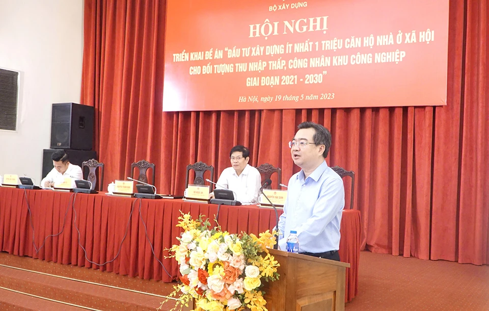 Bộ trưởng Bộ Xây dựng Nguyễn Thanh Nghị (Ảnh: BXD)