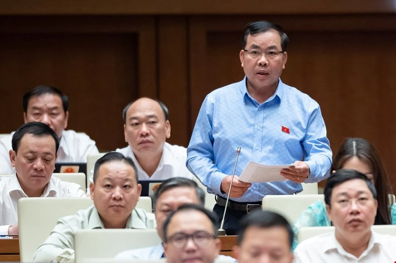 ĐB Nguyễn Quang Huân (Bình Dương). Ảnh: QH