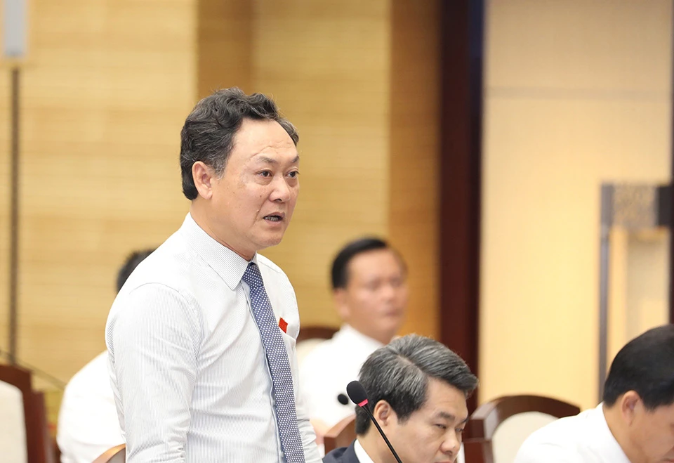 Giám đốc Sở KH&amp;ĐT Hà Nội Lê Anh Quân. Ảnh: TP