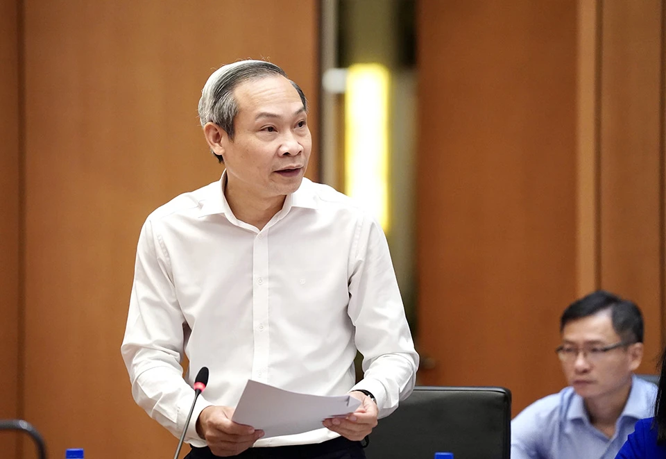 Ông Phan Đức Hiếu, ủy viên Ủy ban Kinh tế. Ảnh: CTV