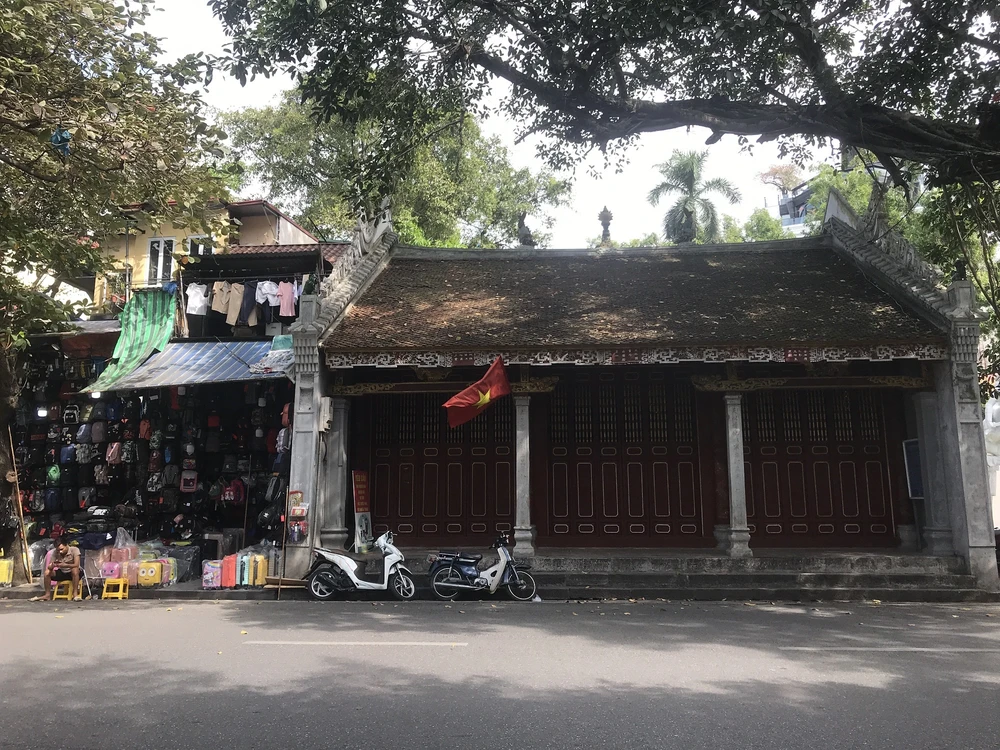 Di tích đền Bà Kiệu, tại số 59 Đinh Tiên Hoàng, phường Lý Thái Tổ, quận Hoàn Kiếm