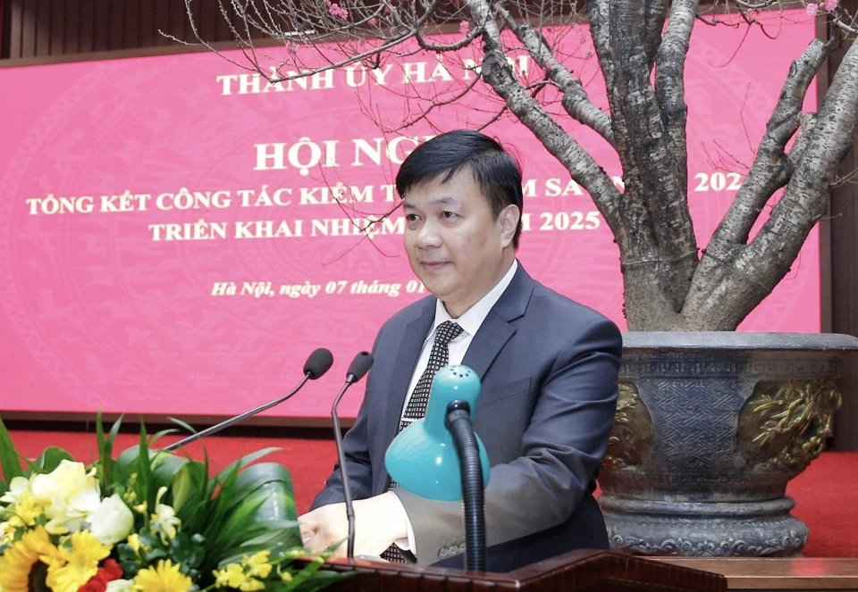 Hà Nội thông tin việc kỷ luật hàng chục tổ chức Đảng cùng hàng trăm cán bộ, đảng viên ủy ban kiểm tra thành ủy hà nội