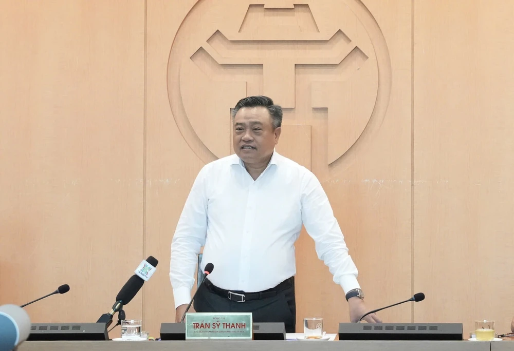 Chủ tịch UBND TP Hà Nội Trần Sỹ Thanh