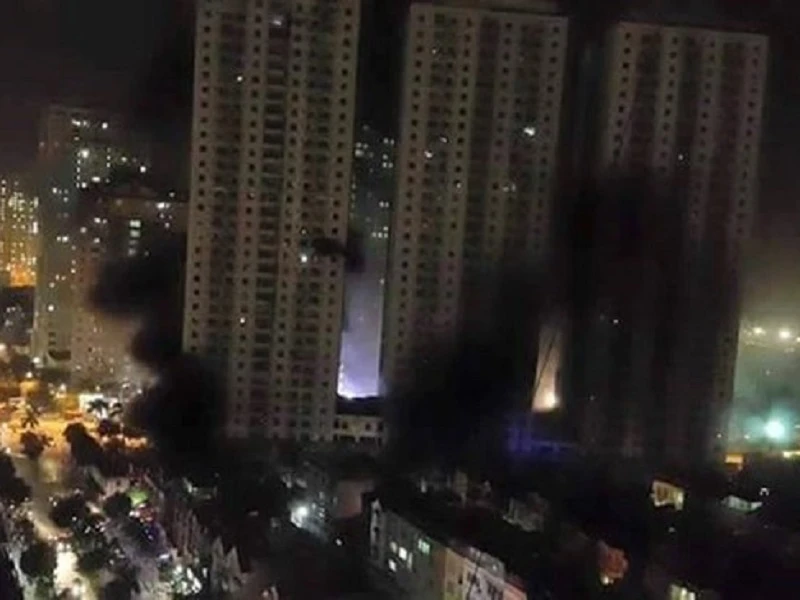 Vụ cháy tại chung cư CT4 Xa La, một công trình của ông Lê Thanh Thản vào hồi tháng 10-2015 vừa qua