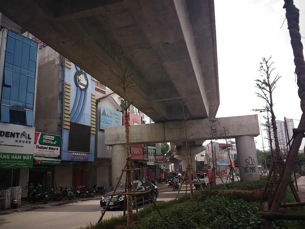 Độc nhất vô nhị: Trồng cây dưới… gầm đường sắt ảnh 2