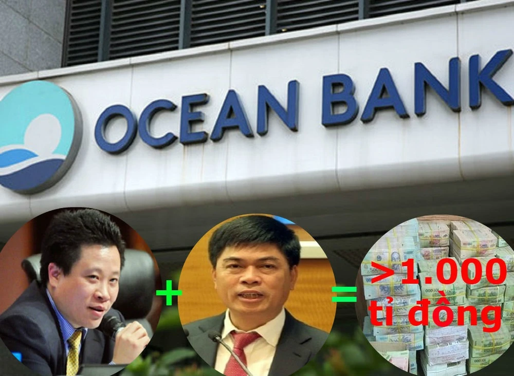 Hà Văn Thắm và Nguyễn Xuân Sơn đã "bắt tay" nhau, gây thiệt hại cho Oceanbank hàng ngàn tỉ đồng