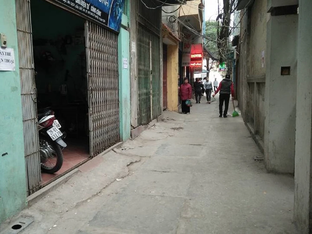 Khu vực nơi xảy ra vụ việc