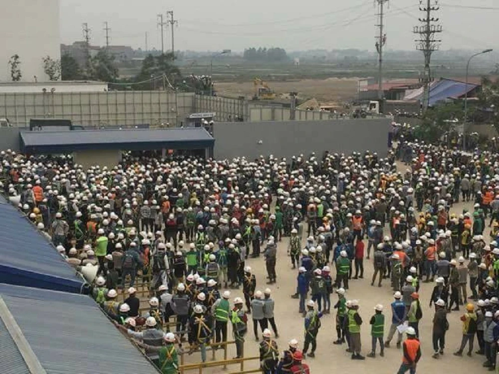 Chủ tịch Bắc Ninh: Đã xử lý ổn vụ ẩu đả tại Samsung ảnh 1