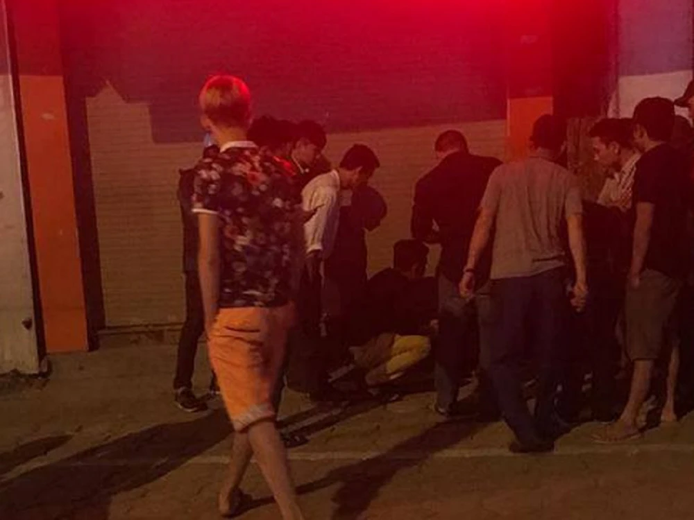 Bị đâm trọng thương sau va chạm giao thông ảnh 1